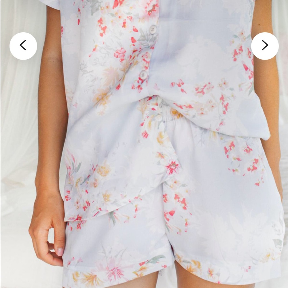 Floral PJ Set - Picture 2 of 4